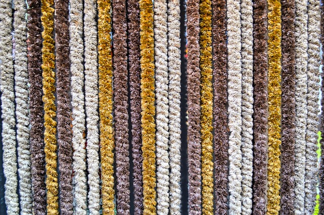 hands sewing sportswear fabric close-up